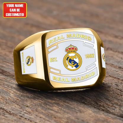 Real FC Custom Name Classic Design Ring