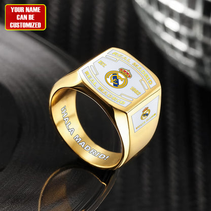 Real FC Custom Name Classic Design Ring