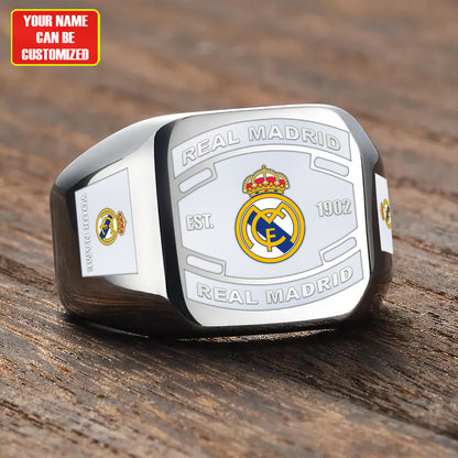 Real FC Custom Name Classic Design Ring