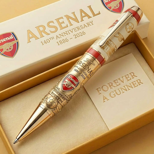 Arsenal FC 140th Anniversary Edition Ballpoint Pen V3 (1886- 2026)