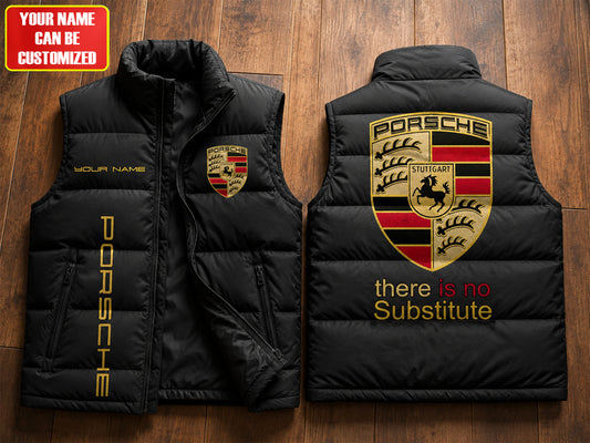 Personalized Pors Sleeveless Windproof Puffer Jacket
