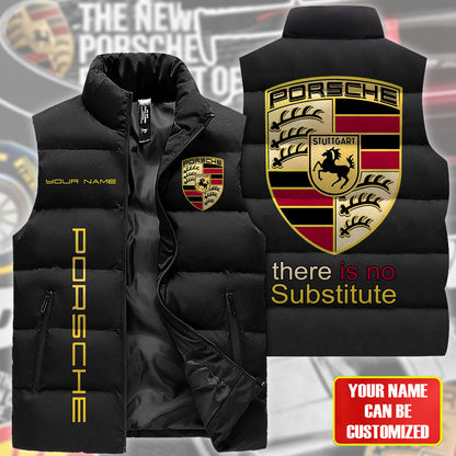 Personalized Pors Sleeveless Windproof Puffer Jacket