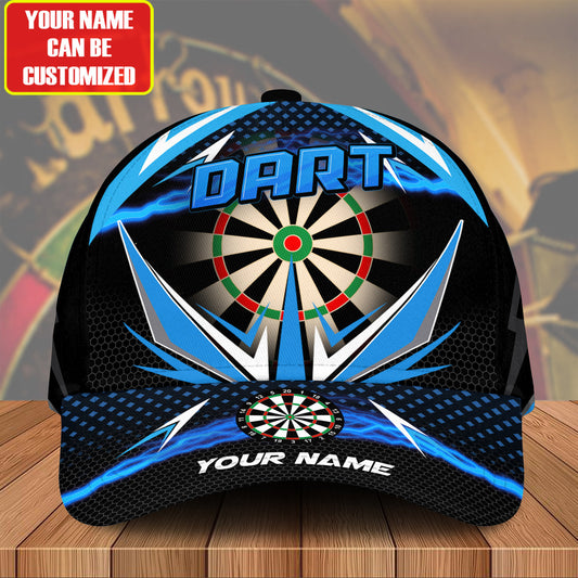 Personalized Name Teal Darts Classic Cap Q150304