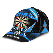 Personalized Name Teal Darts Classic Cap Q150304