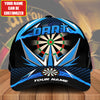 Personalized Name Teal Darts Classic Cap Q150304