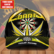 Personalized Name Yellow Darts Classic Cap Q150304