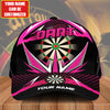 Personalized Name Pink Darts Classic Cap Q150304