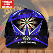 Personalized Name Blue Darts Classic Cap Q150304