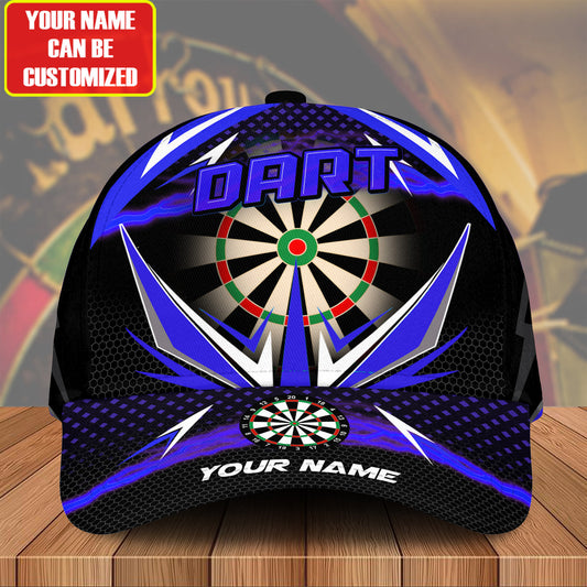 Personalized Name Blue Darts Classic Cap Q150304