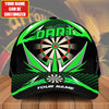 Personalized Name Green Darts Classic Cap Q150304