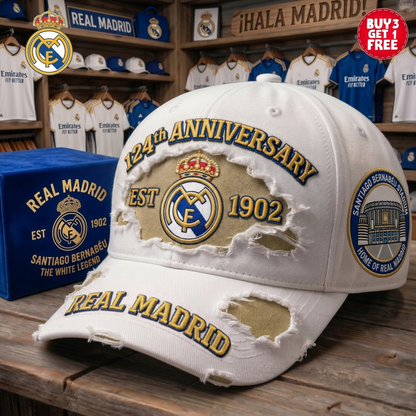 Real Stadium 124th Anniversary Denim Classic Cap (1902-2026)
