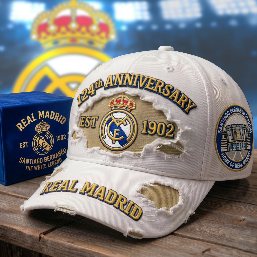 Real Stadium 124th Anniversary Denim Classic Cap (1902-2026)