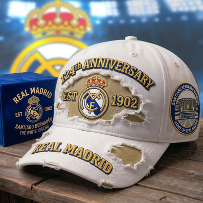 Real Stadium 124th Anniversary Denim Classic Cap (1902-2026)