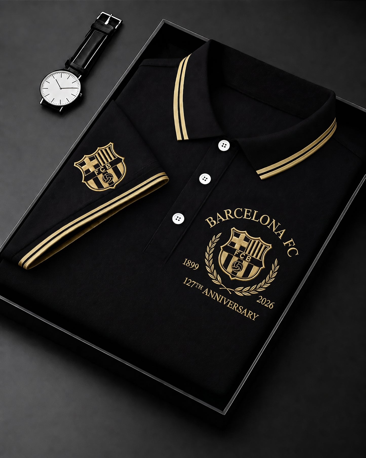 Personalized Barca 127TH Anniversary Edition 3D Full Printing Set , Shirt , Hoodie , Short , Polo , hawaii