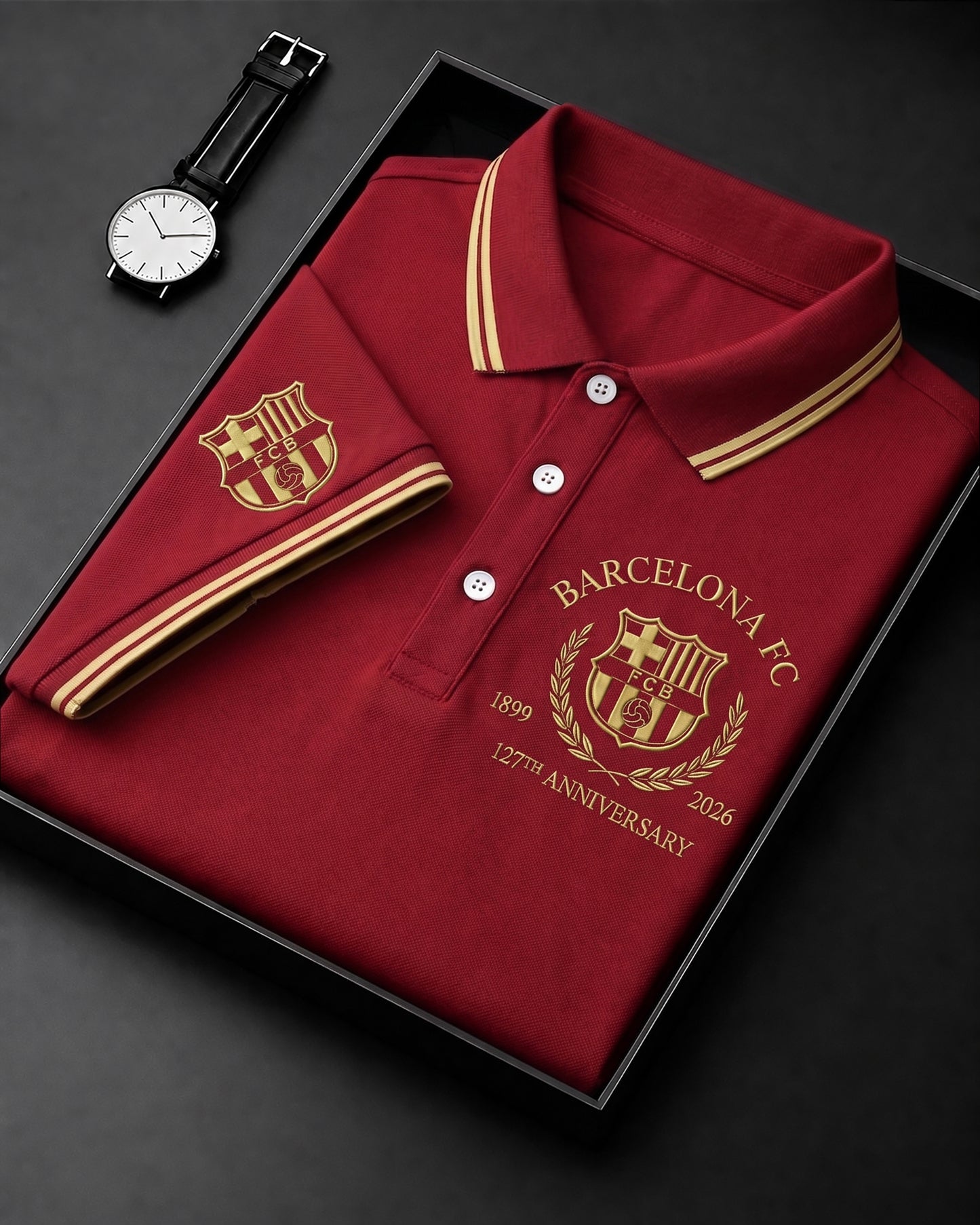 Personalized Barca 127TH Anniversary Edition 3D Full Printing Set , Shirt , Hoodie , Short , Polo , hawaii