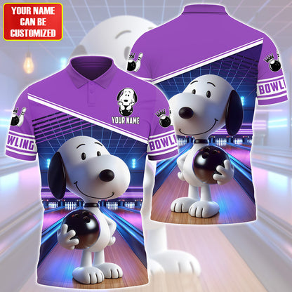 Personalized Name Snp Bowling Q2 All Over Printed Unisex Shirt Q150503