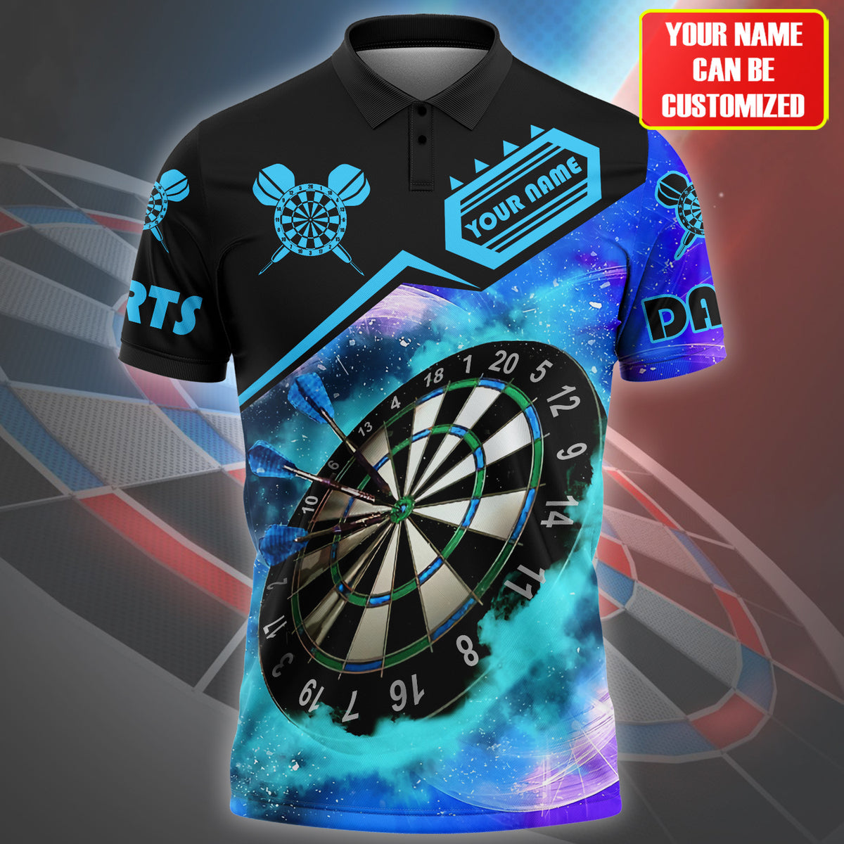 Personalized Name Darts Q12 All Over Printed Unisex Shirt Q150503