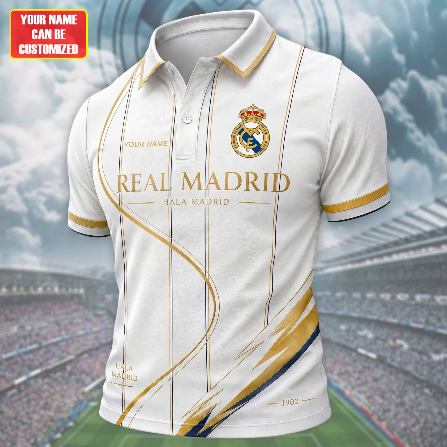 Personalized Real FC 25/26 3D Full Printing Set , Shirt , Hoodie , Short , Polo , hawaii