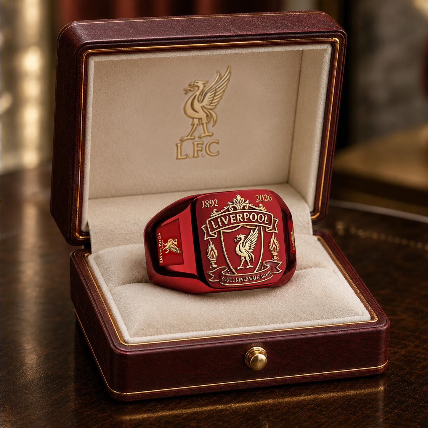 LVP FC 134th Anniversary Custom Name Classic Design Ring (1892-2026)