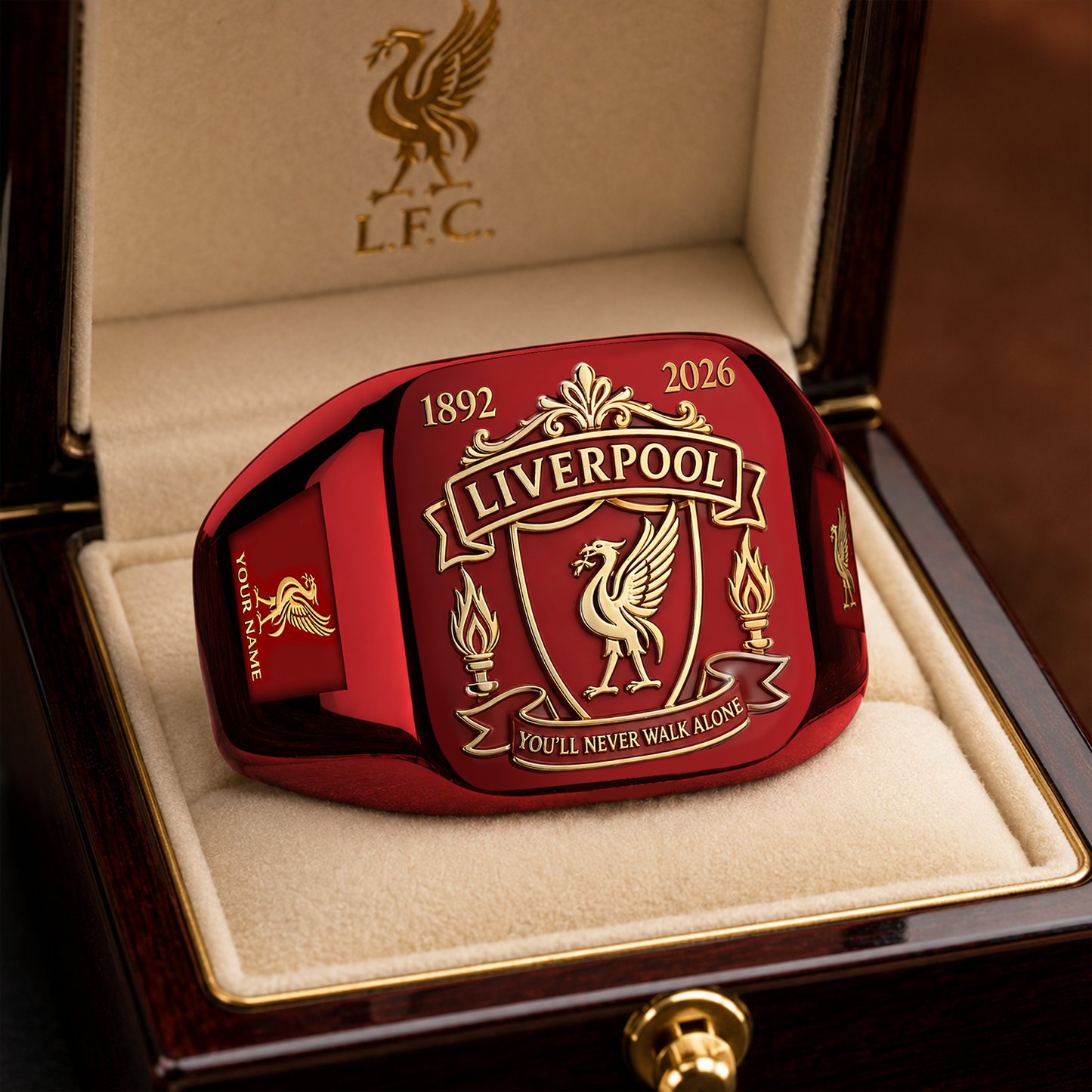 LVP FC 134th Anniversary Custom Name Classic Design Ring (1892-2026)