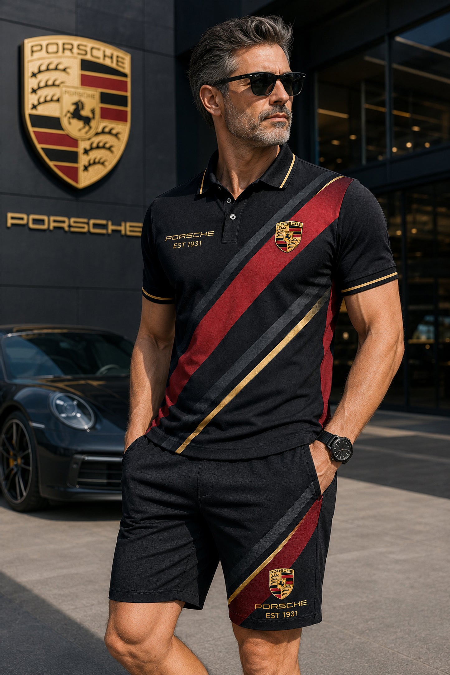 Personalized Pors Luxury EST 1931 Edition All Over Printed Shirt