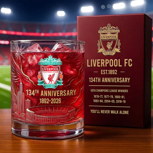 Personalized LVP 134 Years Anniversary Whisky , LVP Whiskey Glass V6