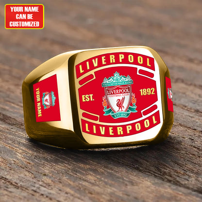 LVP FC Custom Name Classic Design Ring