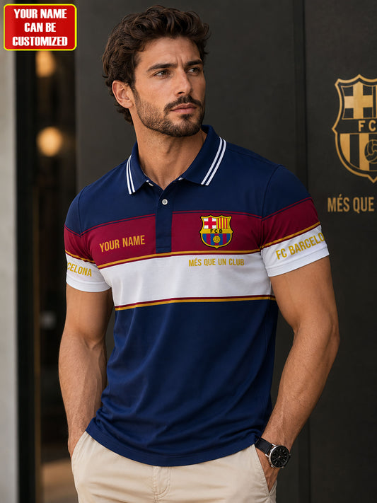 Personalized Barca FC Sport Casual All Over Printed Shirt