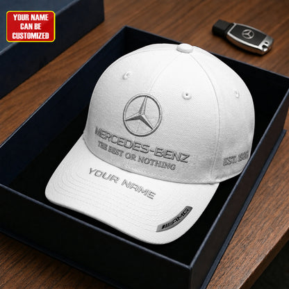 Personalized Merc The Best Or Nothing Denim Classic Cap