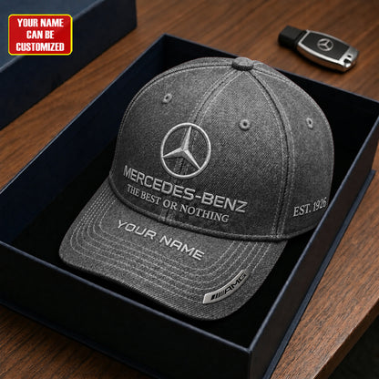 Personalized Merc The Best Or Nothing Denim Classic Cap