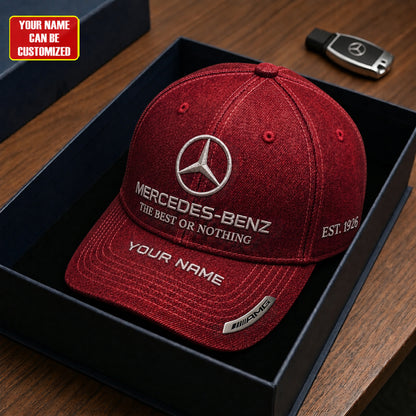 Personalized Merc The Best Or Nothing Denim Classic Cap