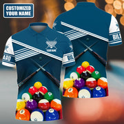 Personalized Name Billiard Q8 All Over Printed Unisex Shirt