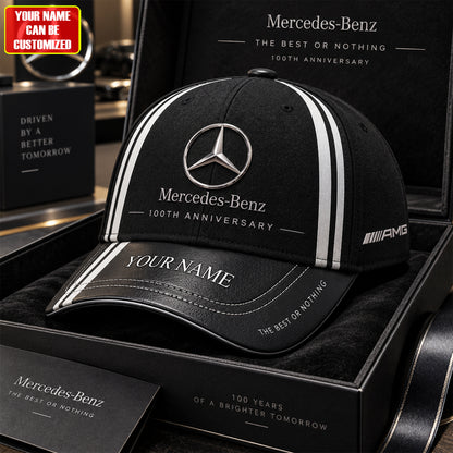 Personalized Merc AMG Line Vintage 100th Anniversary Classic Cap (1926-2026)