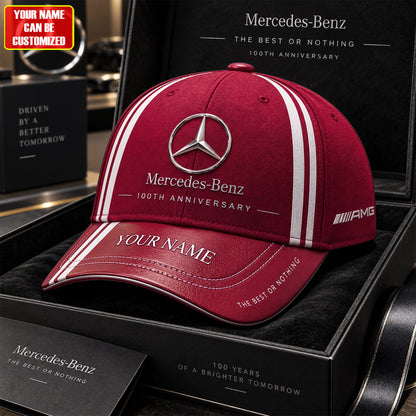 Personalized Merc AMG Line Vintage 100th Anniversary Classic Cap (1926-2026)
