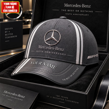 Personalized Merc AMG Line Vintage 100th Anniversary Classic Cap (1926-2026)
