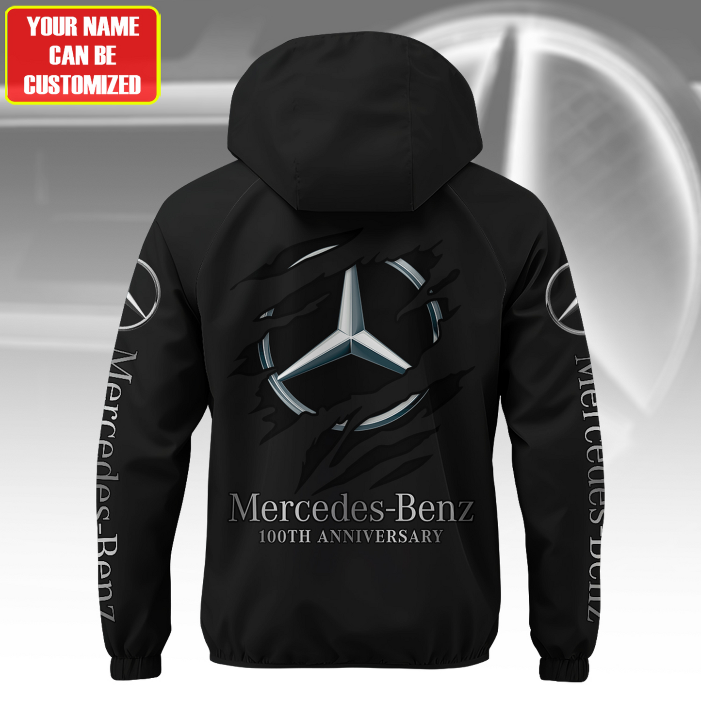 Personalized Merc 100th Anniversary Windproof Rush Jacket (1926-2026)