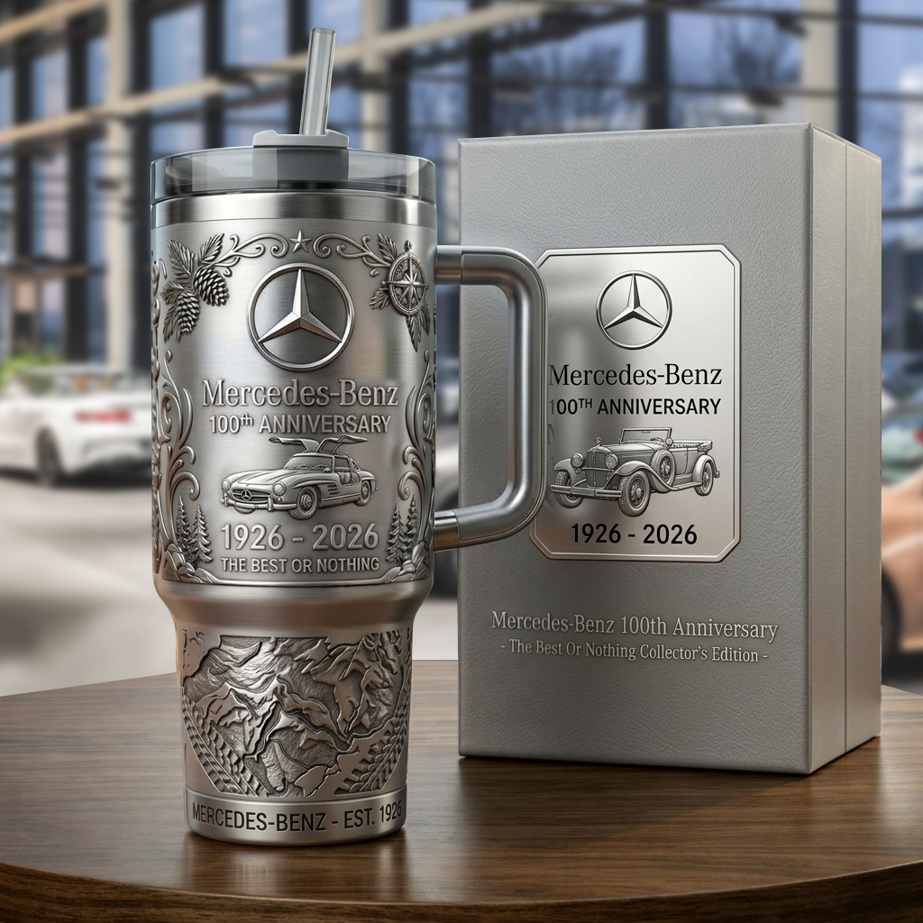 Merc The Best 100th Anniversary Insulated Tumbler 30oz 40oz (1926-2026)