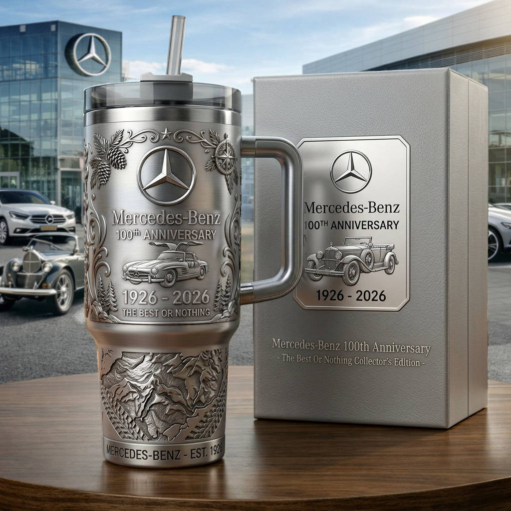 Merc The Best 100th Anniversary Insulated Tumbler 30oz 40oz (1926-2026)