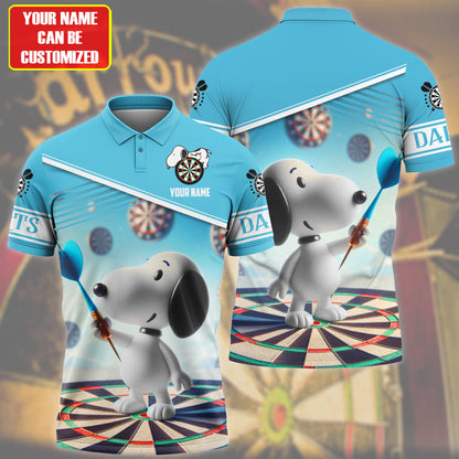 Personalized Name Snp Darts Sky All Over Printed Unisex Shirt Q170511