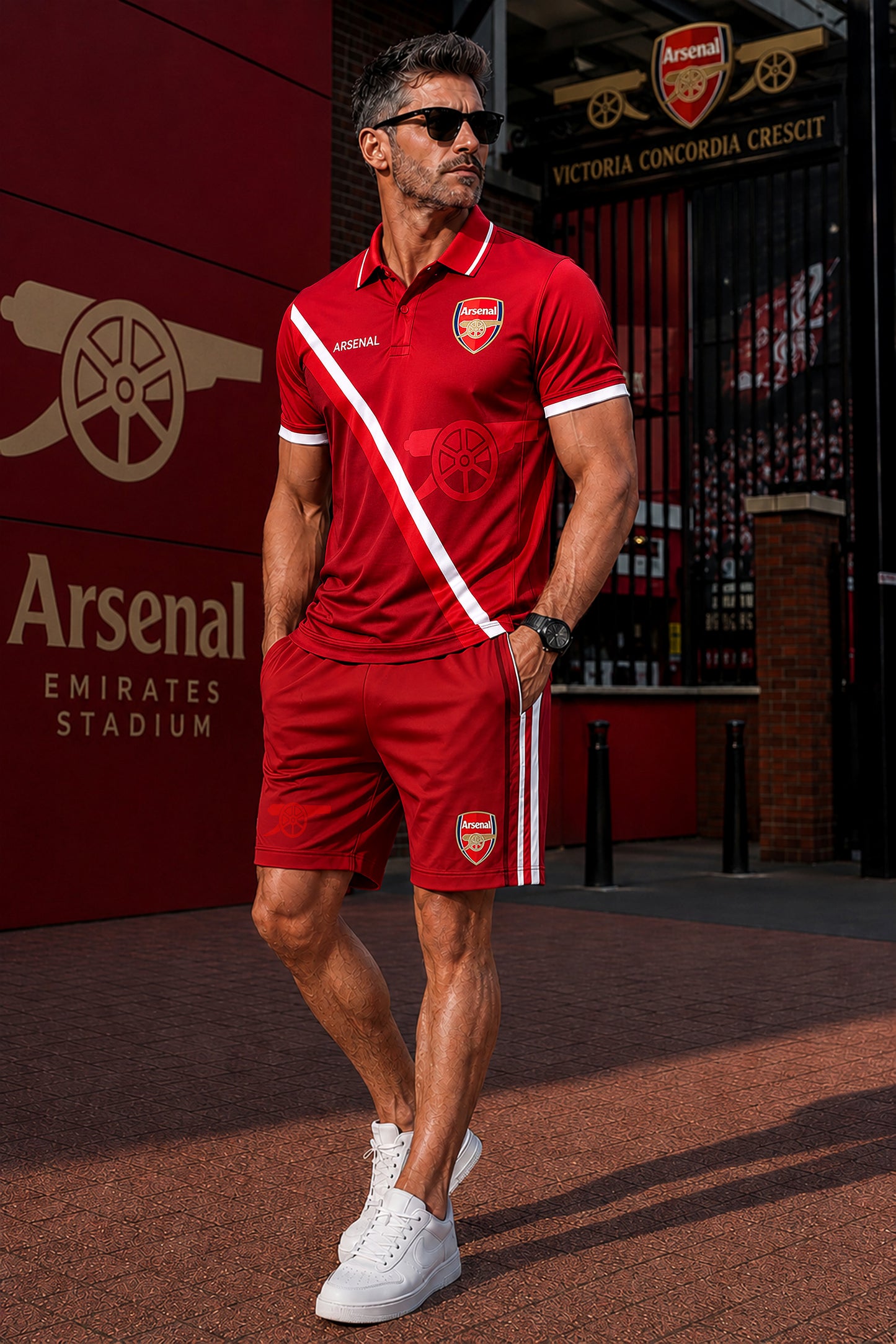 Personalized Arsenal FC Sport All Over Printed Shirt V2
