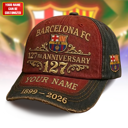 Personalized Barca 127th Anniversary Classic Cap