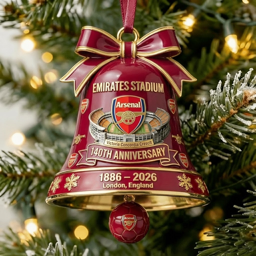 Jinger Arsenal 140th Anniversary Stadium Christmas Ornament
