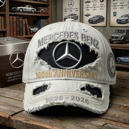 Merc 100 Years Anniversary Denim Classic Cap (1926-2026)