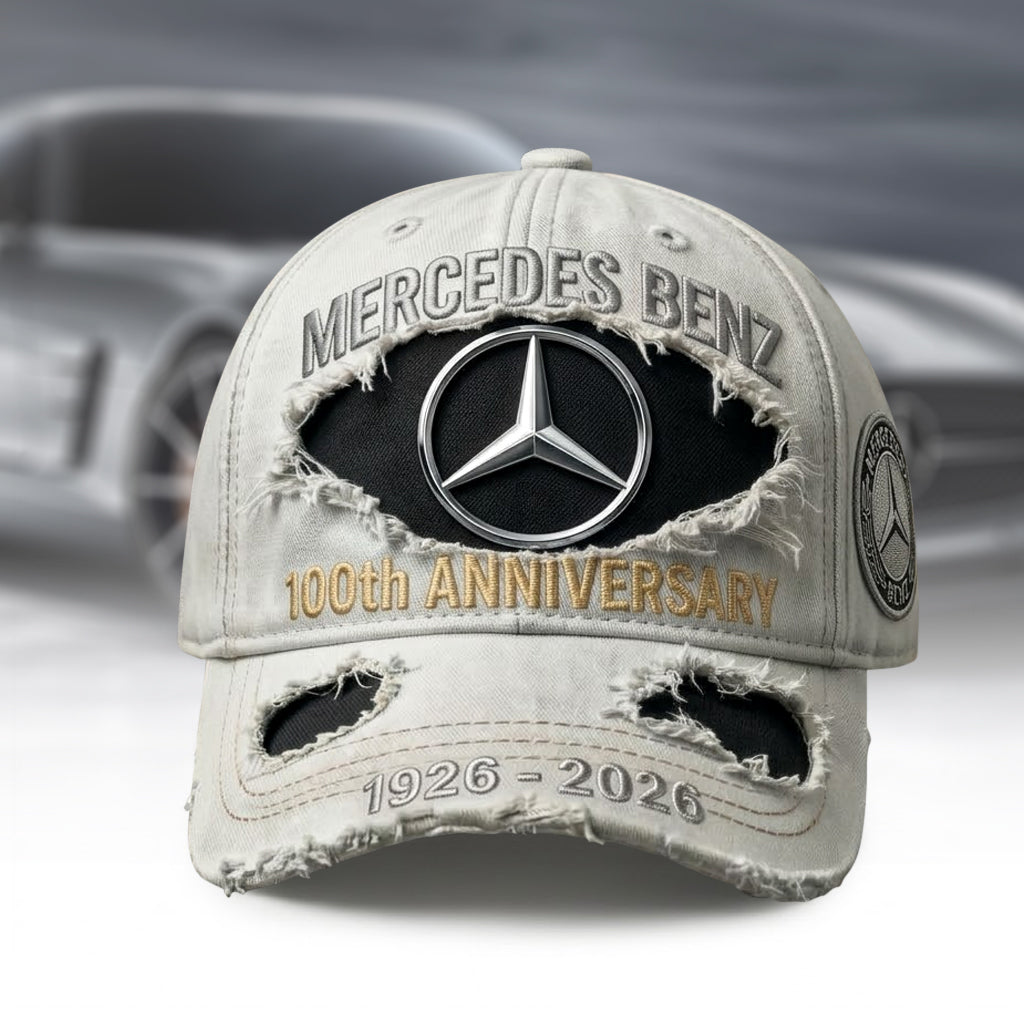 Merc 100 Years Anniversary Denim Classic Cap (1926-2026)