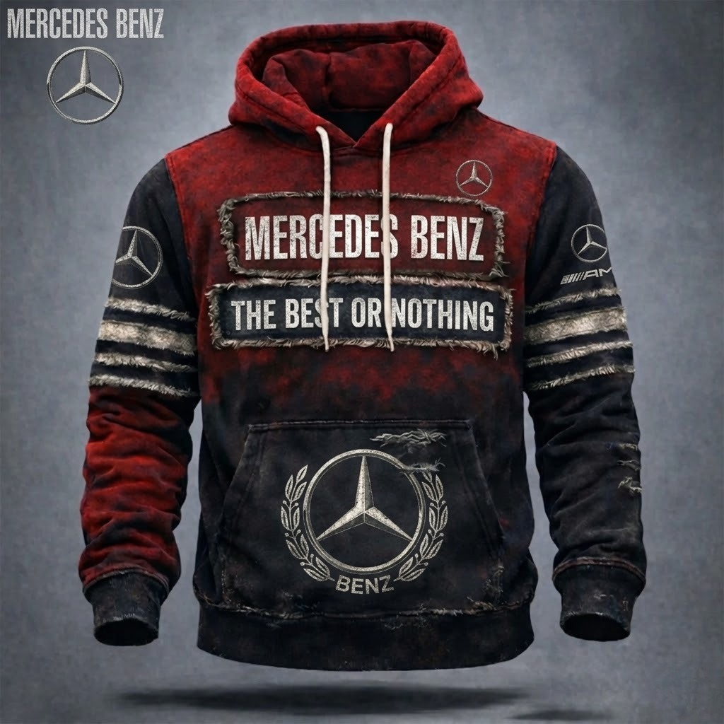 Customized Merc AMG Vintage Unisex Hoodie