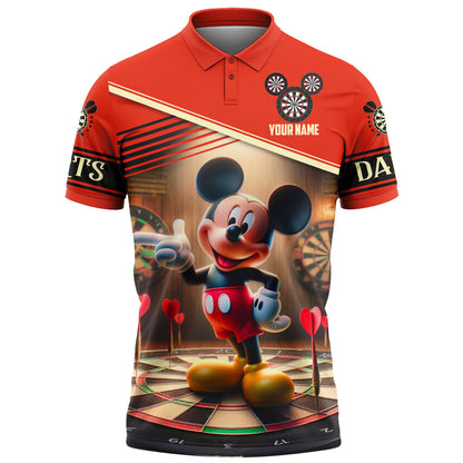 Personalized Name MK Darts All Over Printed Unisex Shirt QB180403