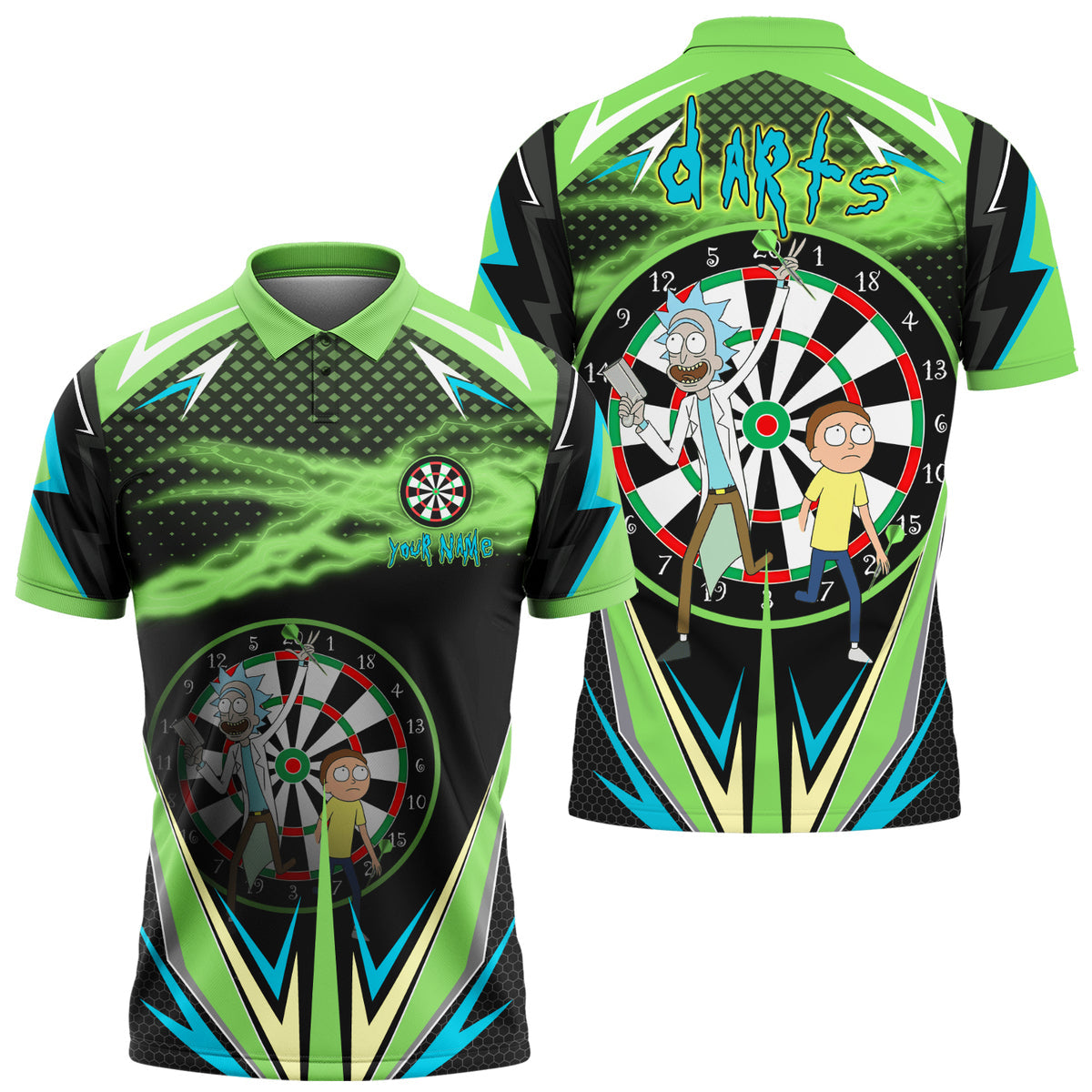 Personalized Name RM Darts All Over Printed Unisex Shirt Q180602