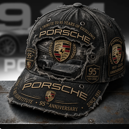 Pors Vintage 95th Anniversary Denim Classic Cap (1931-2026)