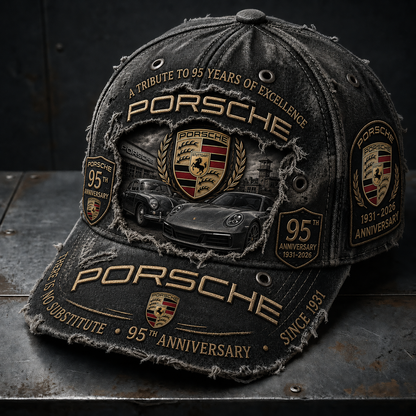 Pors Vintage 95th Anniversary Denim Classic Cap (1931-2026)
