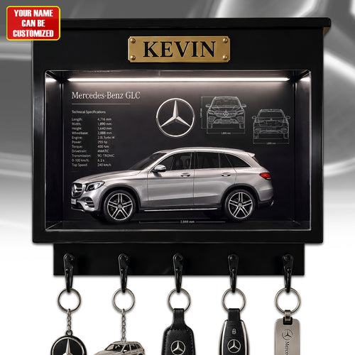 Merc GLC Acrylic Key Hanger - Personalized Gifts For Cars Lover